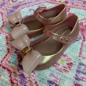 Mini Melissa Pink Mary Janes
